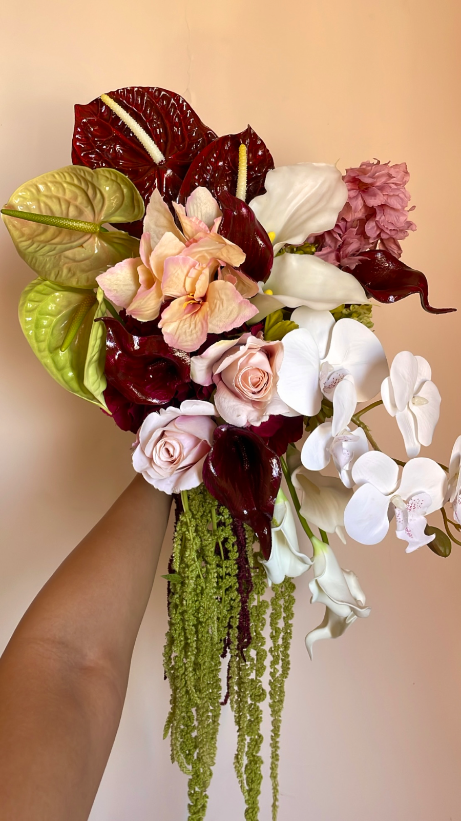 Lovebirds bouquet